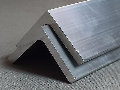 JD Multi Metals - Aluminium Equal Angle - Various Sizes Available, Aluminium , 2" x 2" x 1/8" (50.8mm x 50.8m x 3.1mm) - 300mm Long