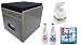 Produktbild Toiletten Hocker Porta Potti 335 Polster blau Set mit Toilette und Zubehör