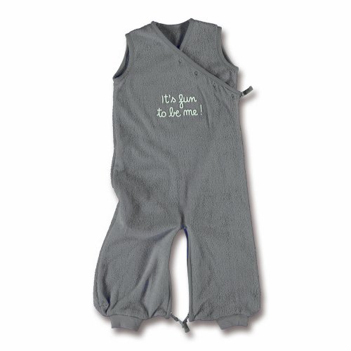 Baby Boum Unisex Baby Lightweight Sleeping Bag Jumpsuit Pingu Grey 0 - 9 Months