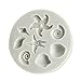 Produktbild Altsommer Shell Silikonform Kuchen Dekorationen Schokoladenform DIY Fondant Formen Muffin Kuchen Backen Werkzeuge 3D Form Zufällige Farbe