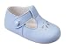 Baby Boys and Girls Baypods First Pram Shoes – Petal Punch Design Blue Matt UK 1 (EU 17 , 3-6 Months)