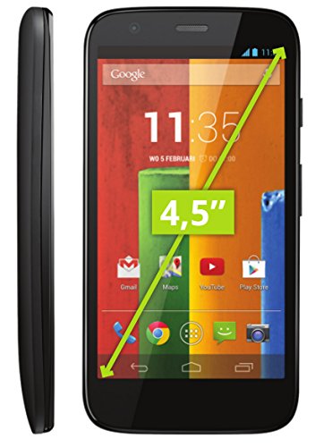 Motorola G Smartphone d  bloqu   4 5 pouces 8 Go Android 4 4 KitKat Noir