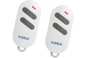 Kerui - Mando a distancia para sistema de alarma doméstica, antiintrusión inalámbrica, seguridad de la casa, juego de 2