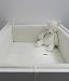 Cot blanket soft Classic powder blue