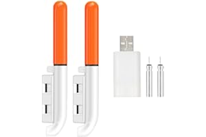 GENERIC Barra de luz de pesca LED Cr425 3.6 V batería de litio kit de aparejos lámpara fluorescente USB Pesca noche herramienta Cha R0e6 brillante luminoso