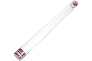 INOOMP Fishing Floats Storage Tube Pressure-resistant Abs Material, 5.0x50cm Float Container Carry Bag for Fishing Accessories and Lure Organization