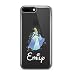 Produktbild SmartGiftShop Zeichentrickfilm Disney PERSONALISIERTE ANGEPASST KLARE Hülle für iPhone Samsung - iPhone 8 - Aschenputtel