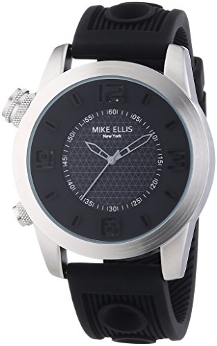 Mike Ellis New York Herren-Armbanduhr XL a:ne Analog Quarz Silikon SL4315 Mike Ellis New York Herren-Armbanduhr XL a:ne Analog Quarz Silikon SL4315