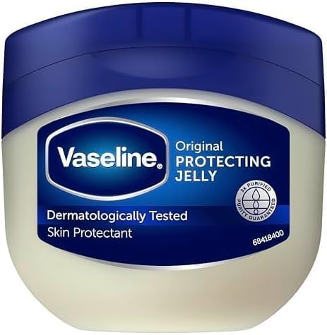 Vaseline Original Protecting Jelly, Crema Protettiva e Riparatrice, Adatta alle Pelli Sensibili, Pelle Secca Nutrita, Barriera Cutanea Rigenerata, Con Gelatina di Petrolio Puro, 2x 250ml