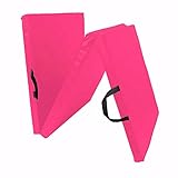 Gallant Tri Folding Gym Floor Thick Foam Mats Yoga Pilates Exercise Fitness Closed Cell EVA Foam Non Slip Mat With Handles 180cm x 60cm x 5cm