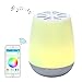 Produktbild LED Bluetooth kabelloser Lautsprecher Smart APP controling Tisch Lampe Dimmbar Kontroll LED Nachtlicht/Nachttischlampe, Smartphones Touch Control LED Lampe für Kinder Schlafzimmer/Schlafsack/Party/Outdoor Camping