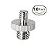 Produktbild CAM-ULATA Schraubadapter-Konverter mit Standard 1/4 "Male to 3/8" Male Threaded für Kamera Cage Stativ Monopod Ballhead Licht Stand Schulter Rig LED Panel Socket Studio Beleuchtung Ausrüstung, 10 Pack