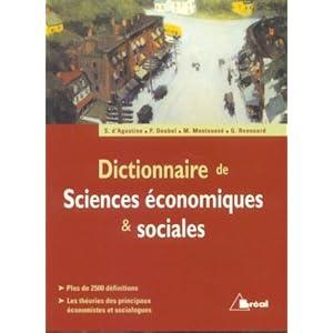 Dictionnaire de sciences économiques & sociales