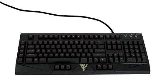 Preisvergleich Produktbild Hermes Gamdias Essential - Mechanische Tastatur (Cherry MX-Blau) US LAYOUT