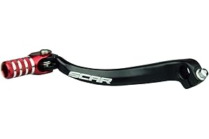 SCAR Sélecteur de vitesse anodisé Compatible avec HONDA CRF 250 CRF250R 10-17 - Rouge
