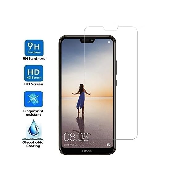Electrónica Rey Protector de Pantalla para Huawei P20 Lite - Nova 3E, Cristal Vidrio Templado Premium
