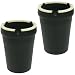 Produktbild COM-FOUR® 2x Sturmaschenbecher, Windaschenbecher, Anti Geruch Aschenbecher, Windaschenbecher