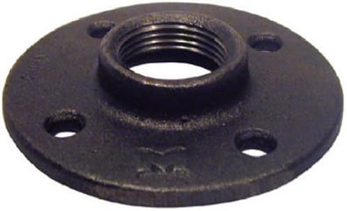 pannext fittings corp b-flf12 1-1/4" Black Floor Flange, Import
