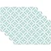 Produktbild Venilia Tischset Platzset für Esszimmer CIRCLE MINT KREIS Vintage-Muster, 4er Set abwischbar Polypropylen, lebensmittelecht 4 Stk. 45 x 30 cm, 4 Stück, 59043