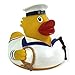 Produktbild HC-Handel 921711 Vinyl Badeente CityDuck® "Kiel" - 8 cm