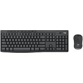 Logitech MK370Logitech MK370 Wireless Kablosuz Kurumsal Klavye ve Mouse Seti - Siyah (920-012074)