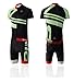 Produktbild Rare Radfahren Kleidung Breathable Radfahren Jersey 4D gepolsterte MTB Kurzarm Set Anti-UV Sommer Fahrrad Bekleidung Fahrrad Reitanzüge , green , xl