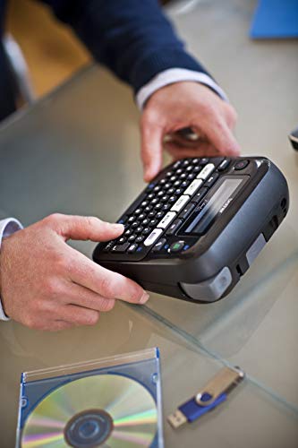 Brother PT-D210 Etiqueteuse bureautique compacte| large choix de symboles | livrée avec 1 ruban TZe Noir/blanc 12mm Brother PT-D210 Etiqueteuse bureautique compacte| large choix de symboles | livrée avec 1 ruban TZe Noir/blanc 12mm