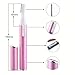Huayang| Multifunctional Mini Facial Hair Trimmer Eyebrow Trimmer for Women, Portable Electric Shaver Eyebrow Trimmer Shaper Hair Remover for Women Lady Pink Battery-Operated