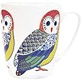 Churchill China Paradise Birds 400 Ml Oak Mug (Owl - White)