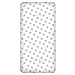 LHE Baby COT CRIB MOSES BASKET patterned fitted sheets size 38x80 40x90 120x60 140x70cm 100% cotton 47 DESIGNS (COT 70X140cm, 20-GREY STARS ON WHITE)