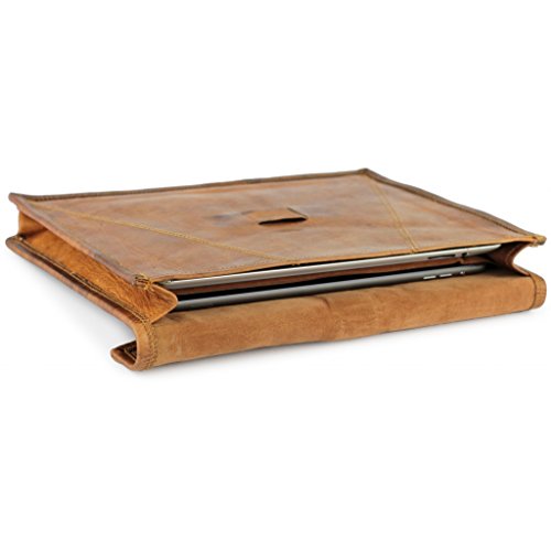 A.P. Donovan – Vintage-Hülle für iPad Mini 2 / 4 – Case, Sleeve, Etui, Mappe – Samtbezug (gepolstert) – Mehrzweck-Tasche aus Leder - 9