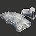 10 Pairs New Clear Plastic Baby Toddler Kid Feet Display For Booties Shoes Sock