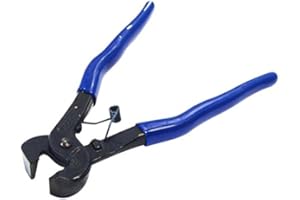BARGAINWORLDUK Tile Nippers Nibblers 210mm Tipped Jaws TCT For Ceramic Pliers New UK U73