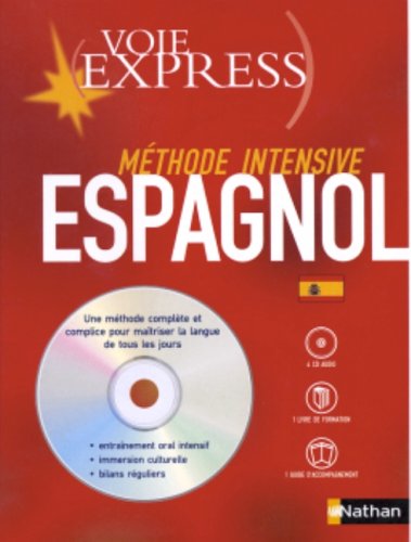 Voie express série intensive : Espagnol (1 livre + coffret de 4 CD) Voie express série intensive : Espagnol (1 livre + coffret de 4 CD)