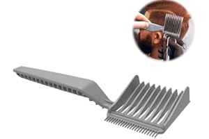 MAKENLUG Barber Fade Combs, Blend Friend Fade Comb Professional Hair Cutting Comb Heat Resistant FlatTop Comb Hair Clipper Cuts Tools for Men Salon Hairdressing, Barber or At Home (1PCS)