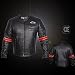 Produktbild Motorrad-Jacke aus Leder, Vintage Cafe Racer Invictus Hades XL