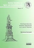 Image de Interdependencies Between Agricultural and Labour Markets
