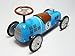 Produktbild 100 Goods Zink-Legierung Druckguss Retro Mini Ride-on Model Car Racing Saga, 6", Set 1 Bugatti Blau