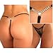 Produktbild Damen Schwarz Sensualle caiu do Céu Furadinha G-String Thong Schlüpfer