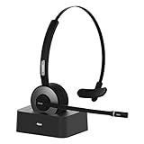bluetooth headset test gaming 【Leicht & Bequem】- Das Headset mit hautfreundlichen weichen Ohrpolstern und flexiblem Kopfbügel ermöglicht es Ihnen, sich auf Ihr Gespräch zu konzentrieren, ohne dass Sie eine zusätzliche Last auf Kopf und Ohren empfinden.