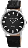 Excellanc Damen-Armbanduhr Analog Quarz Kunstleder 193021000422