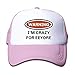 Produktbild Jiayou J Kid's Boys Girls Warning I'm Crazy for Eeyore Youth Mesh Baseball Cap Summer Adjustable Trucker Hat