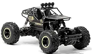 N2K2 ENTERPRISE 4 Wheel Metal Alloy Rock Crawler Remote Control Car 1:16 Scale Rechargeable Monster Truck Toys for 5 Years Old Kids Boys (Multicolor)