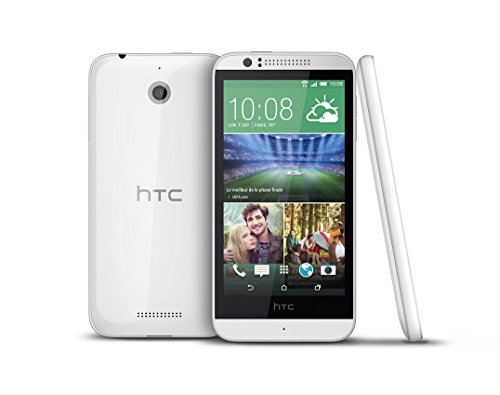 HTC Desire 510 Smartphone d  bloqu   4G  Ecran   4 7 pouces - 8 Go - Android 4 4 KitKat  Blanc