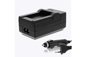 NAHAS-SHOP Ladegerät Set für Akku Panasonic Lumix DMC-TZ6, DMC-TZ7, DMC-TZ8, DMC-TZ10, DMC-TZ18, DMC-TZ19, DMC-TZ20, DMC-TZ22, DMC-TZ25, DMC-TZ30, DMC-TZ31, DMC-TZ35, DMC-TZ36