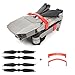 Produktbild Drohne Propeller Paar,Jaminy Drone 8331F Propeller & Props Holder Guard FÜR DJI Mavic Pro Platinum Quick Lock TR Erweiterte Ausdauer, Leiser Flug (Rot)