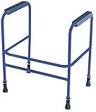 Aidapt Blue Ashford Height Adjust Toilet Frame (Eligible for VAT relief in the UK)