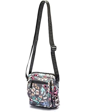 HYSENM Umhängetasche Mädchen Klein Bedrucken Regendicht Schultertasche Überschlagtasche für Kinder