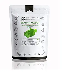 Heilen Biopharm Brahmi Powder for Hair Growth & Skin Care (200 gm / 7 oz / 0.44 lb)