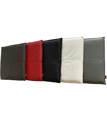 Braune Echtleder Bankauflage 'Antique Tabac' – 35x140 Cm, Doppelt Genäht, Mit 5 Cm Schaumfüllung